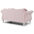 thumbnail image 7 of Glory Furniture Hollywood Velvet Loveseat in Pink, 7 of 7