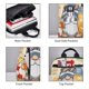 thumbnail image 3 of Disketp Hello Summer Cute Gnome Mochila Ligera e Impermeable, Mochila de Día Resistente para Viajes, Senderismo y Uso Diario para Hombre y Mujer, 3 of 7
