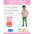thumbnail image 3 of Peppa Pig Crossover T-Shirt and Leggings Outfit Set Toddler to Little Kid, 3 of 5