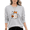 Grey, variant on Women's Ghost Pumpkin Print Graphic Sweatshirt Whimsical Seasonal Halloween Crewneck Fun Long Sleeve Shirt