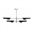 thumbnail image 1 of Control Brands LM4364PBLK Chandelier &44; Noir Mat & Chrome, 1 of 1
