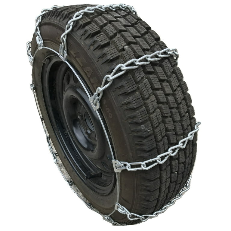 Tirechain 235/45R18, 235/45-18, P225/60R16, P215/65R16, P215/55R17,  P225/55R17, P225/60R16, P215/70R15 Cable Link Tire Chains, Priced Per Pair.  