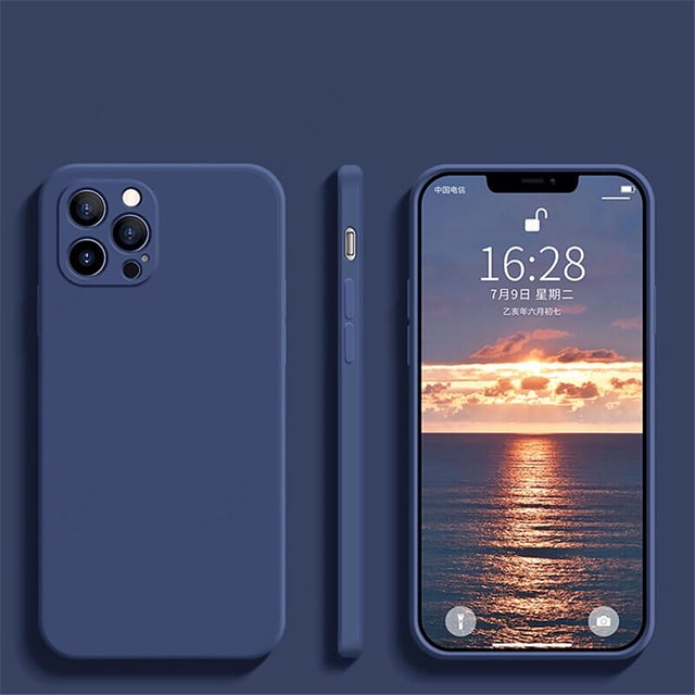 Funda de silicona líquida de lujo para iPhone 13 11 12 14 Pro Max SE 2020 XS Max XR X 7 8 14 Plus, funda protectora suave para cámara Tan Jianjun unisex