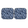 thumbnail image 7 of Balery 2 Piece Tropical Leaves Car Windshield Sun Shade|Foldable Front Windshield Shade for Car Front Window for Most Sedans SUV Truck-, 7 of 7