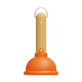 thumbnail image 1 of Toilet Plunger Night Light Decoration Versatile Gift for Indoor Hanging with Night Tone Lighting, 1 of 5