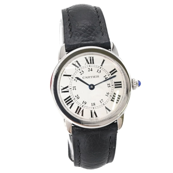 Pre-Owned Cartier Ronde Solo SM Quartz Women's Watch WSRN0019 (Good)