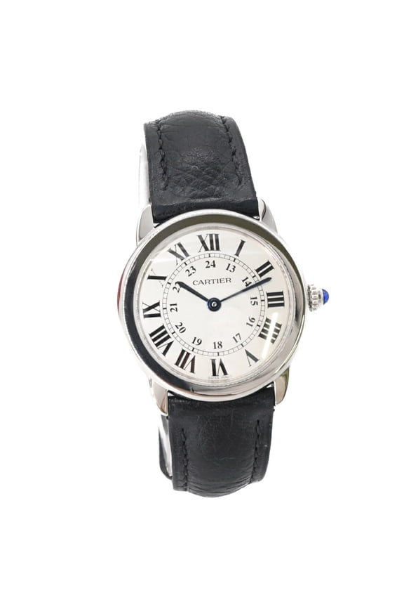 Pre-Owned Cartier Ronde Solo SM Quartz Women's Watch WSRN0019 (Good)