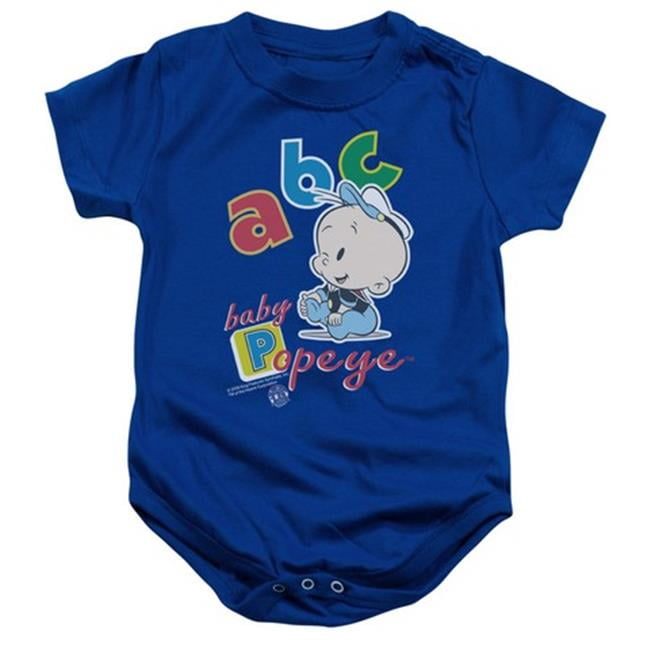 Baby Popeye & Olive Oyl Licensed Infant Snapsuit S-XL 