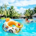 thumbnail image 2 of Small Car Swimming Ring Thickened PVC Children‘s Swimming Ring, 2 of 6