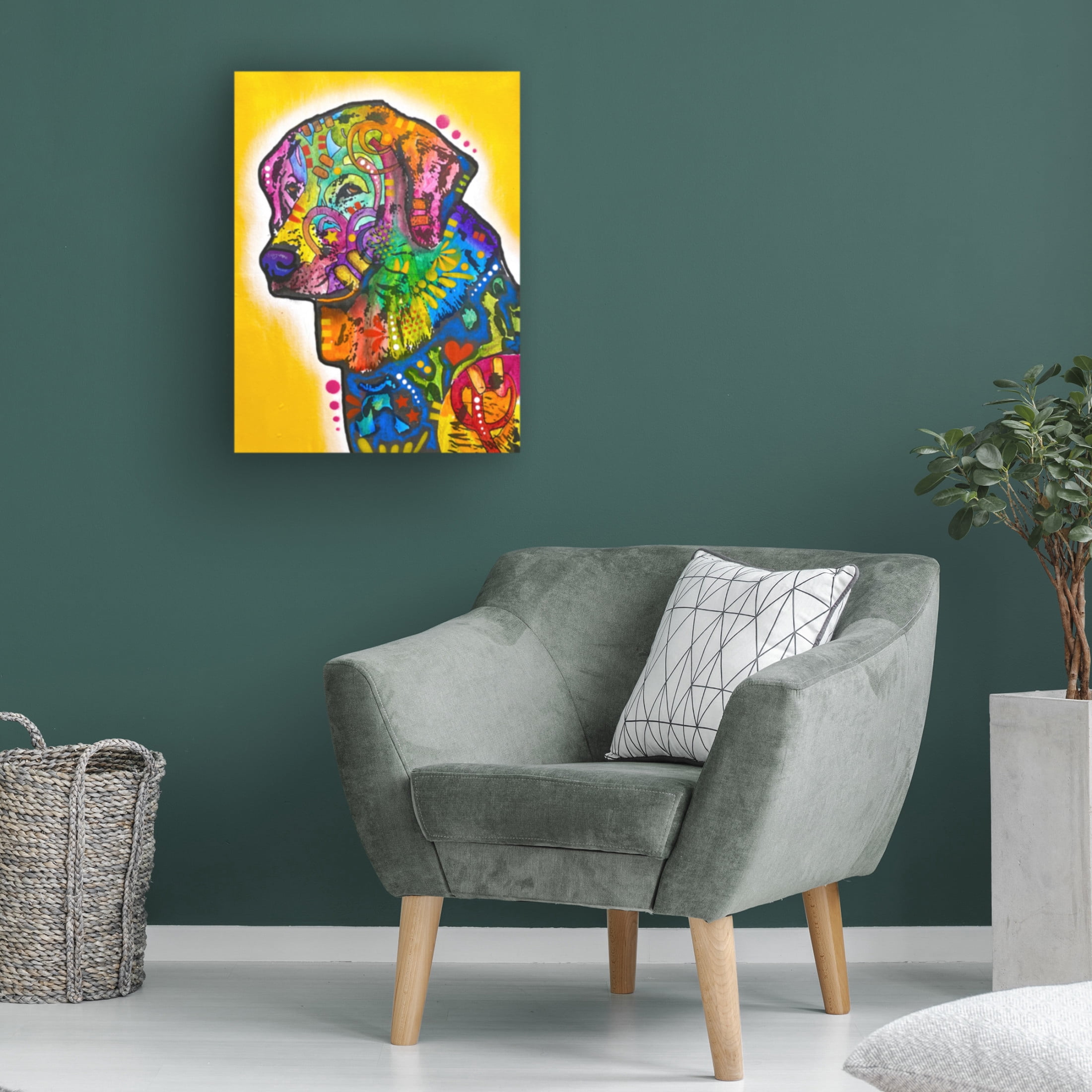 Canvas Wall Art - Dean Russo 'I Am Sorry I Boofed' Wall Art for Living Room, Bedroom, or Office Décor by Trademark Fine Art - 35 x 47 Inches