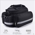 thumbnail image 4 of Bolsa impermeable para asiento trasero de maletero de bicicleta, portabicicletas para ciclismo, asiento trasero reflectante, almacenamiento de carga, equipaje, sillín, bolsa de hombro con botella, 4 of 5