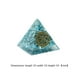 thumbnail image 2 of Pirámide de orgonita de 5 cm, piedra de cristal Natural, orgonita, energía curativa, decoración del hogar Ehuebsd Libre de BPA, 2 of 8
