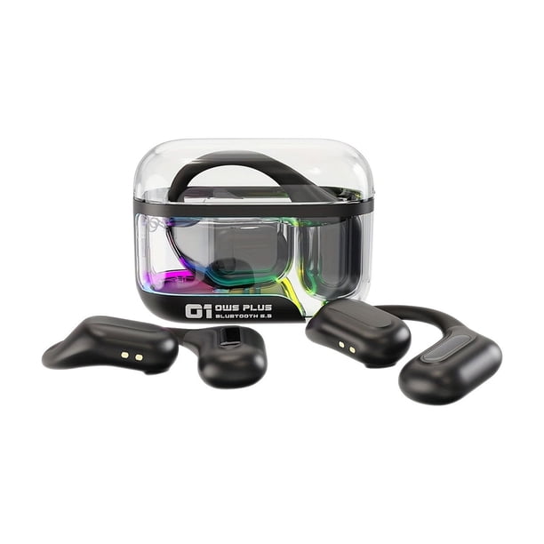 Pisexur - Auriculares inalámbricos Bluetooth 5.3 para hombre, de largo alcance, con bajo retardo, deportivos, estéreo bilaterales, con reducción de ruido, para niños, organizador de electrónica.