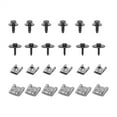 thumbnail image 2 of Acaigel 24Pcs Under Engine Cover Undertray Fitting Clips For Mercedes C Class W203 W204, 2 of 5