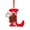 L, variant on 26 Letter Ornaments for Christmas Tree Decoration - Personalized Hanging Pendant Xmas Alphabet for Christmas Initial Ornament 2025, DIY Craft Ornaments,Original Gifts for Family Friends