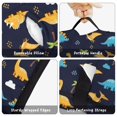 thumbnail image 6 of Colorful Dinosaurs with Palm Trees Teens Toddler Nap Mat with Pillow, Sleeping Mat Bag for Preschool Daycare 60"x20", 6 of 6