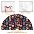 thumbnail image 4 of Sikiie Cute Animal 30-48 inches {designName} Print Christmas Tree Skirt Snowman Xmas Tree Skirt with Edge Christmas Decorations for Holiday Party48", 4 of 7