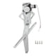 thumbnail image 2 of 1008549, Regulador De Ventana Eléctrico Duradero, Reemplazo De Mecanismo De Ventana Eléctrica De Hierro ABS Para Holden Commodore VT VX VU VY VZ Para Coche ANGGREK Electric Window Regulator, 2 of 8