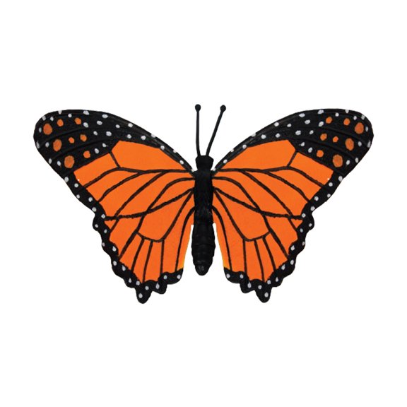 Mini Animal Adventure Replicas - Butterfly from Deluxebase. Hand-Painted Realistic Butterfly Toy