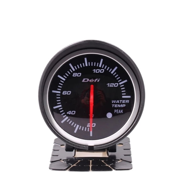2" 7 60mm Car Water Temp Gauge Red White Lights With Gauge Cup Defi Style 0-140