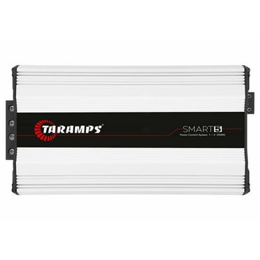 Taramps SMART 5 1-CH Monoblock 5000W RMS Class-D Car Audio Amplifier, 1~2 Ohms, White