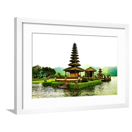 Pura Ulun Danu Temple Lake Bratan Bali Indonesia Southeast