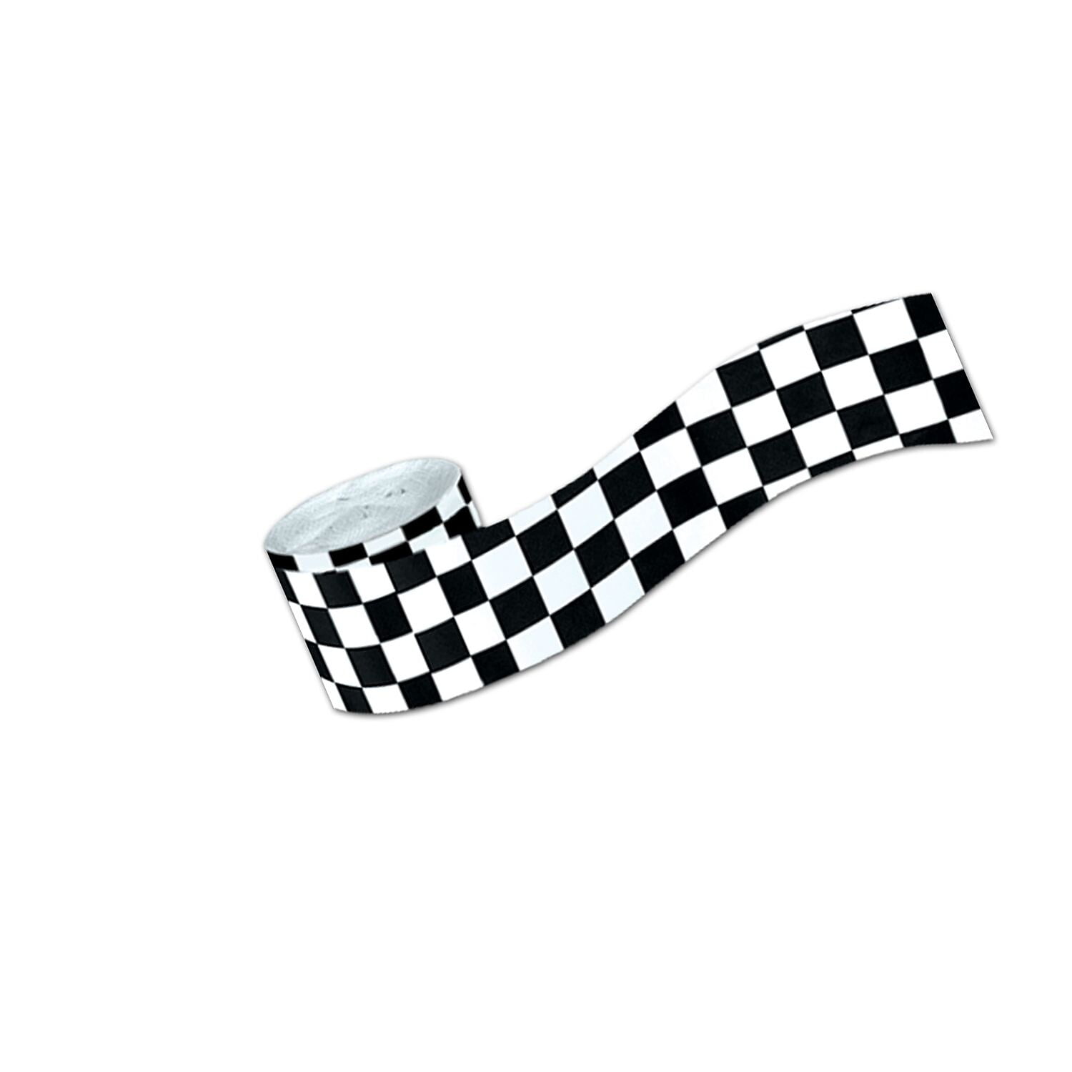 Beistle 52089 Checkered Backdrop 4-Feet by 30-Feet