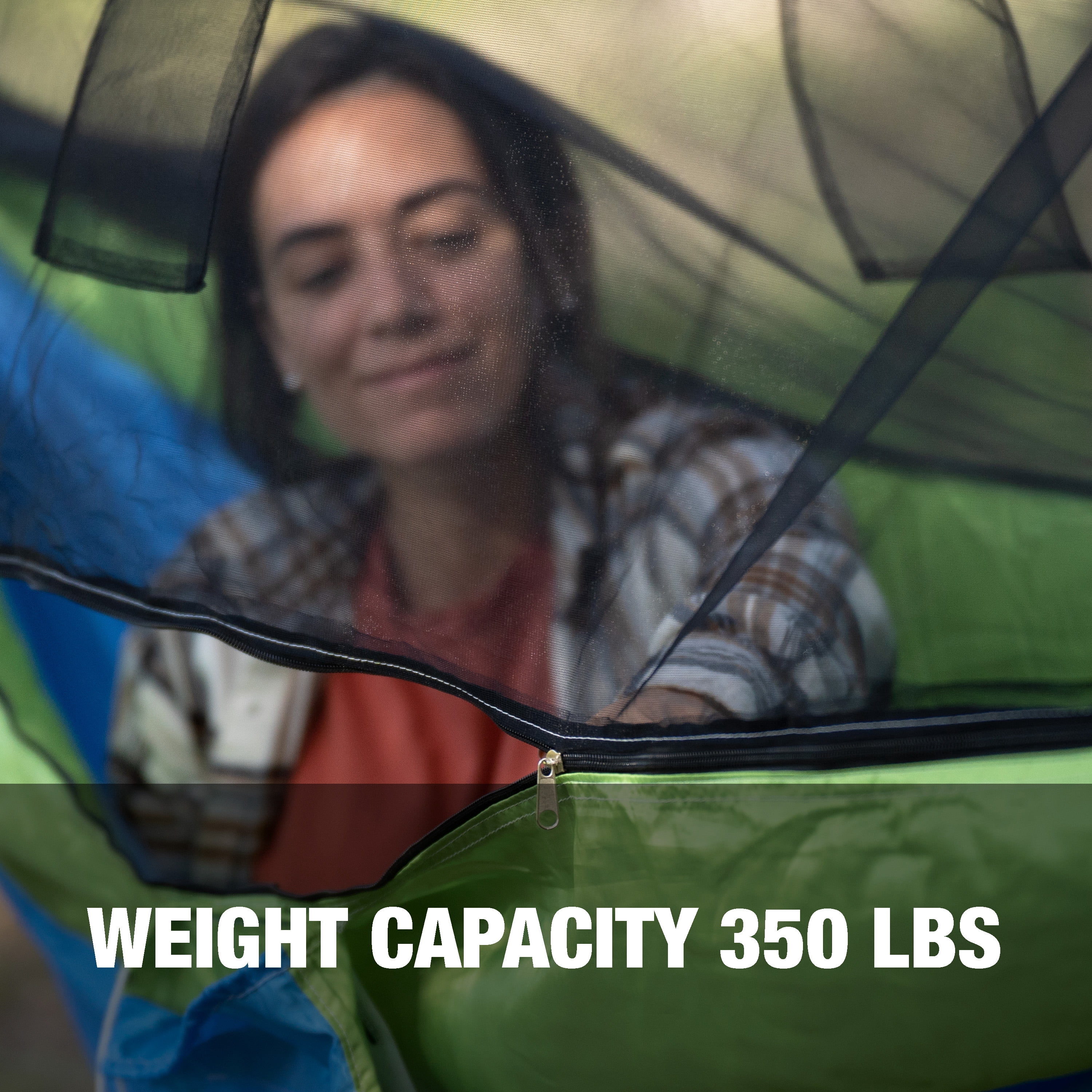 Bliss Hammocks Camping Hammock in a Bag W/ Mosquito Net & Tree Straps, 54-inch Wide, 350 lb. Capacity (Mermaid)