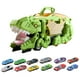 thumbnail image 3 of Camión de juguete creativo para niños, coche de dinosaurio, juguete educativo transformable para 2, 3, 4 y 5 años. Verde, 3 of 7