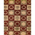 thumbnail image 1 of Ahgly Company Indoor Rectangle Abstract Red Abstract Area Rugs, 3' x 5', 1 of 6