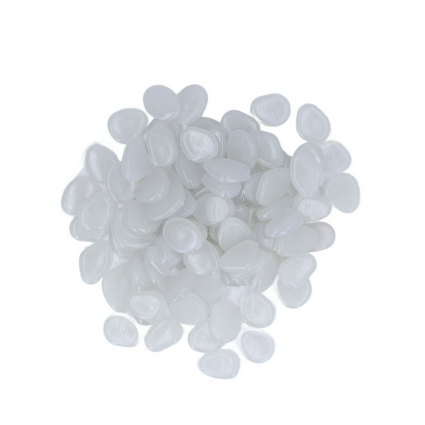 Piedras luminosas fluorescentes NikouMX para exteriores Piedras brillantes coloridas