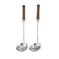 thumbnail image 2 of Kitchen Gadgets Qwtwty Quality Stainless Steel Soup Spoon And Slotted Ladle Set Very Suitable for Home Chefs Thickened Heatresistant Built to Last, 2 of 7