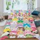 thumbnail image 2 of Squishmallows Conjunto de sábanas temático, trío de piezas, cómodo y amigable con la piel, diseño único, regalo de decoración para el hogar para familiares, amigos y fans,173X218cm, 2 of 6