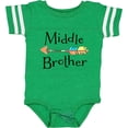 thumbnail image 3 of Inktastic Middle Brother- arrow Boys Baby Bodysuit, 3 of 5