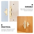 thumbnail image 6 of 10 Pcs Rv Furniture Bead Buckle Childproof Cabinet Latches Brass for Door Closet Catch, 6 of 6