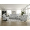 thumbnail image 5 of Lexicon Lyndon Chenille Double Reclining Sofa in Gray, 5 of 5