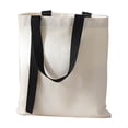 thumbnail image 2 of Canvas Tote Bag for Daily Errands, Blank Polycotton Reusable Shopping Tote for Heat Transfer Customization, Lightweight Foldable Shoulder Bag for Grocery, Books, and Casual Outings, 2 of 6