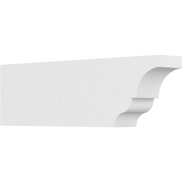 Ekena Millwork RFTP03X06X20ASH 6 x 3 x 20 Po Standard Asheboro Architecture Grade Queue de Chevron PVC