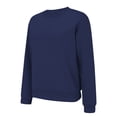 thumbnail image 4 of Dyfzdhu Long Sleeve T-shirt For Women Fashionable Casual Solid Color Pullover Sweatshirt Long Sleeved Sweatshirt Casual Top, 4 of 7