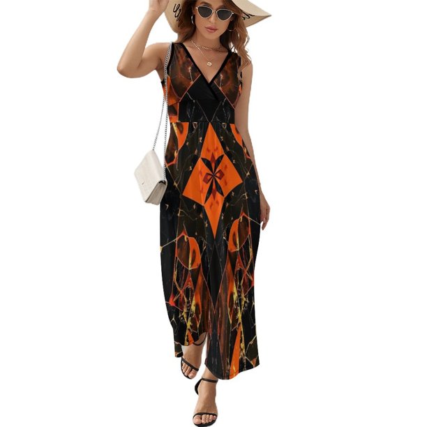 Marble Vestido Sin Mangas , Vestidos De Lujo Para Ocasiones Oficiales