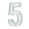 thumbnail image 2 of Homeer Decorative Light Decorative Lamp Digital Number Light Decorative Light - Glowing Plastic LED Marquee Light Up Letter GRAD 2023 Graduation Party Decor, 2 of 11