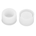 thumbnail image 1 of uds molde de silicona reutilizable fácil desmoldar DIY pequeño redondo flor carnosa maceta molde de goteo de silicona, 1 of 5