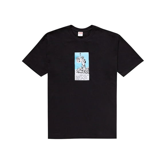 Supreme Men's Liberty Tee Black, from StockX