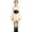 Beige, variant on Toddler Kids Girls Outfits Deluxe Pirate High Low Dress with Headband Halloween Party Clothes Set Dress 4-5 Years