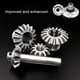 thumbnail image 2 of Scienceny Engranaje diferencial, accesorios para triciclos, engranajes de eje, suministros de cónicos, accesorios, reparación de piezas, Metal de Bombillas para automóviles 10:14 Scienceny VI019278-01, 2 of 6