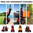 thumbnail image 5 of Xlluproid Mobility Scooters for Seniors & All Terrain Heavy Duty Travel Scooter,Red, 5 of 9