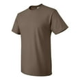 thumbnail image 2 of Couver HD Cotton Short Sleeve T-Shirt , Chocolate , small, 2 of 4