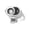 White, variant on Clip On Fan For Car —— Clip On Waist or Desk, Semiconductor Cooling, Digital Display, Outdoor, Green