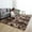 D, variant on RKZDSR In-Stock Thickened Silk Wool Living Room Carpet: Solid Color Plush Carpet for Bedroom