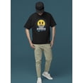 thumbnail image 2 of Sensei Emoji Dojo - Wise Master Retro Graphic Men's T-shirt, 2 of 4